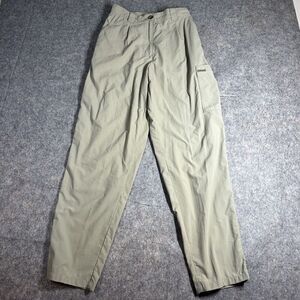 ExOfficio Pants Womens 6 Nylon Cargo Beige Outdoor Hiking Camping Stretch